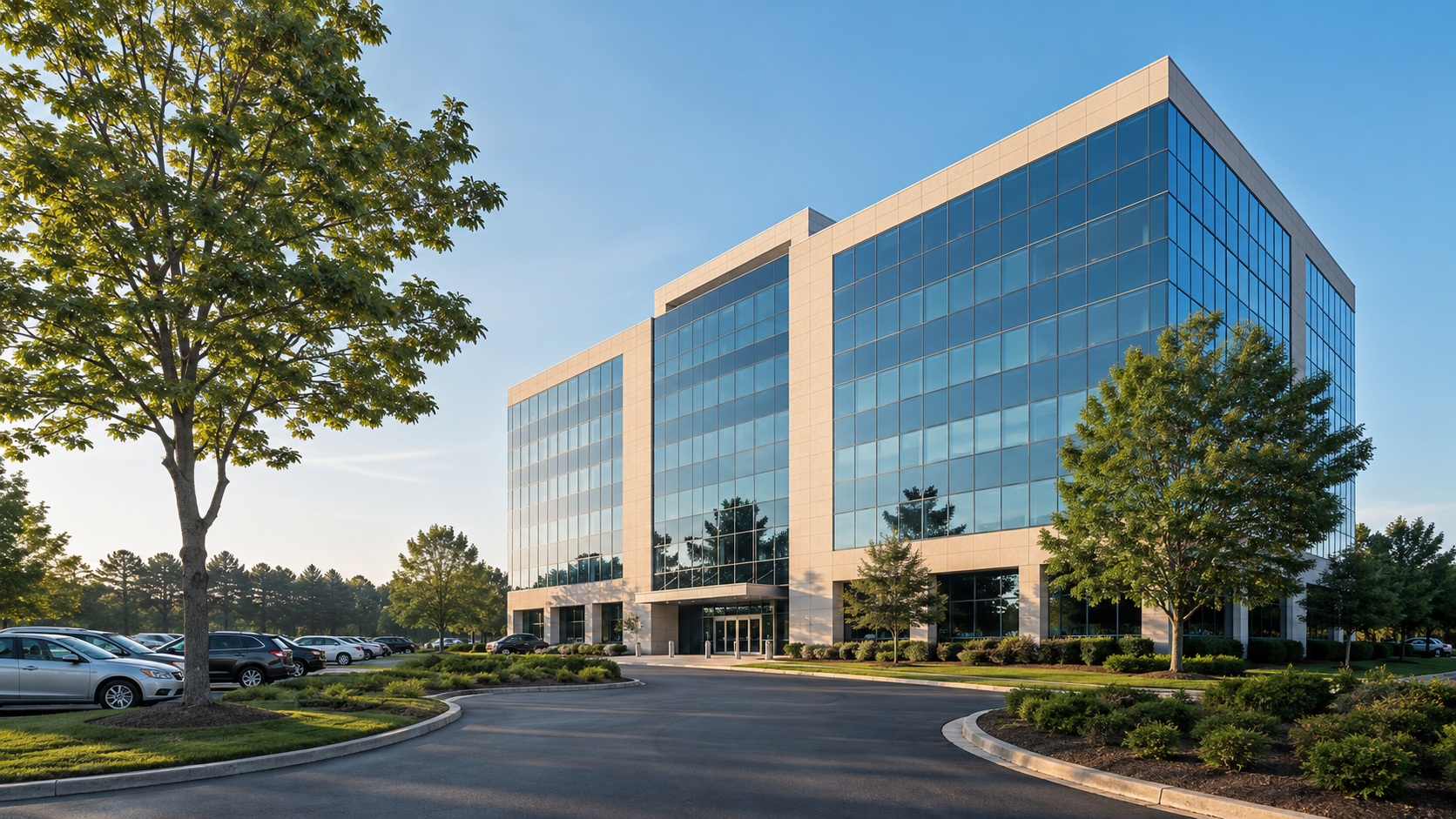 Representative commercial property exterior